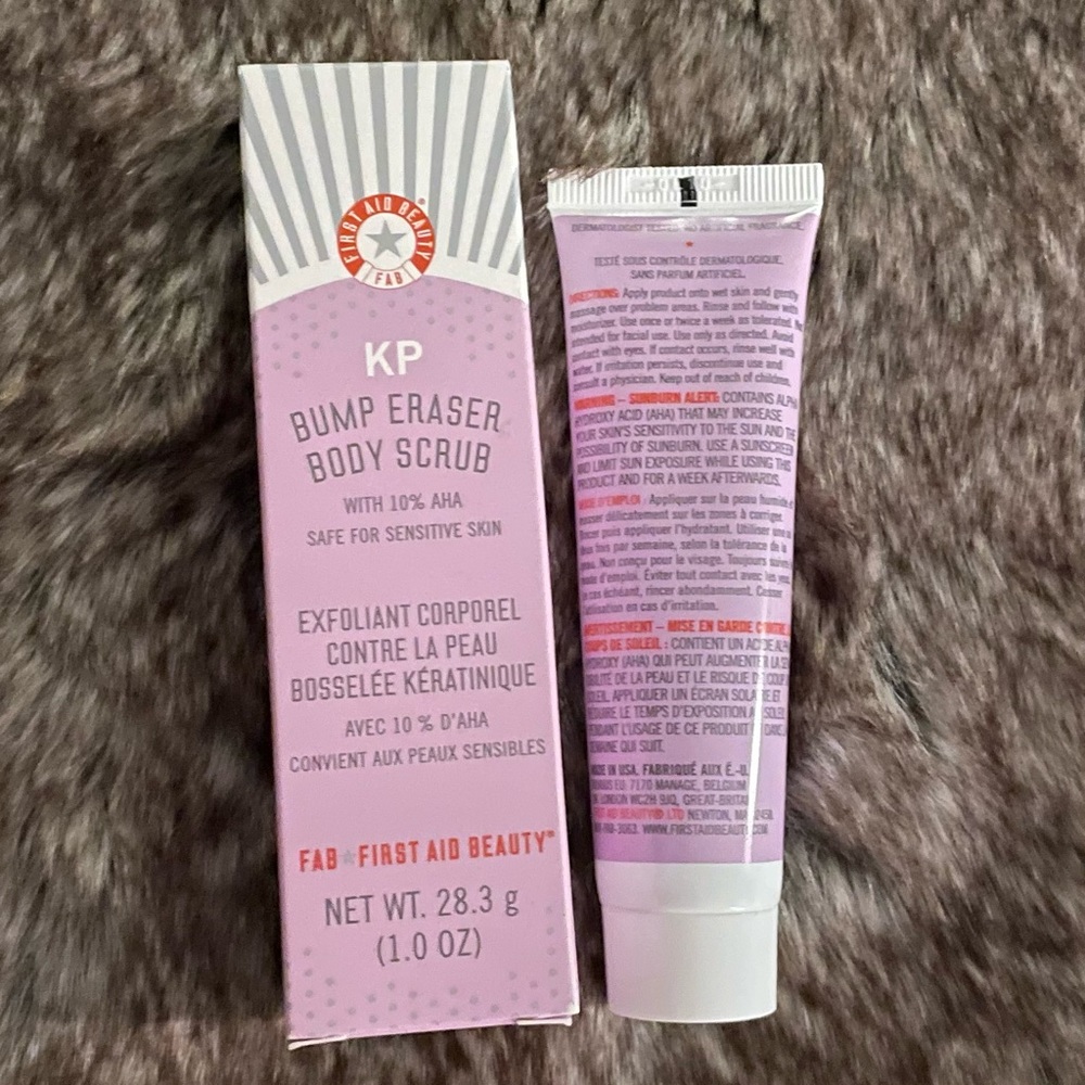 BNIB KP Bump Eraser Body Scrub by First Aid Beauty